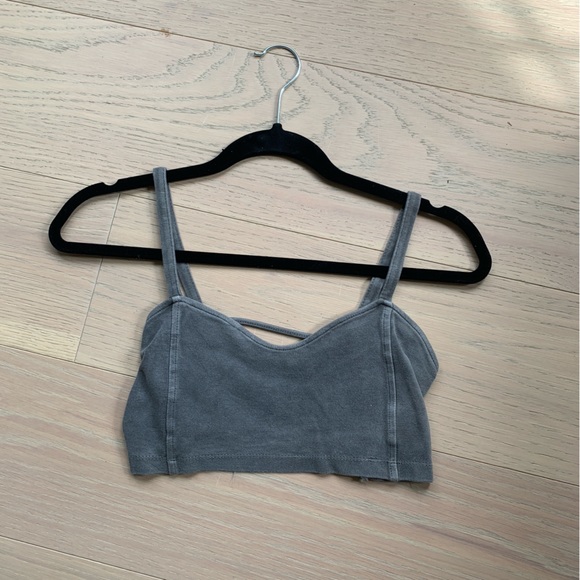 Crop top Bralette with fancy Back - Picture 3 of 9